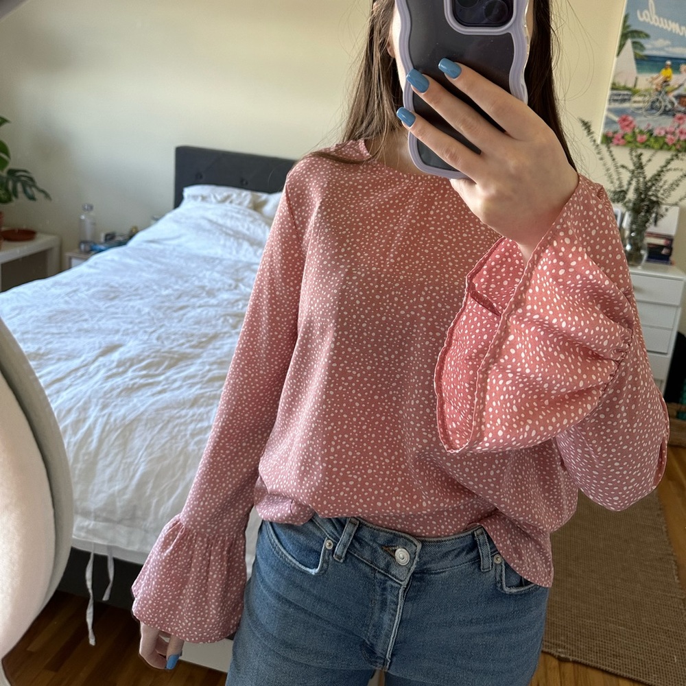 Long sleeve cute shein shirt